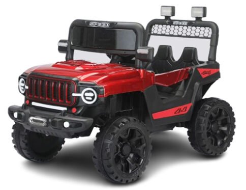 5566 Thar- Red Color Jeep attractive for kids